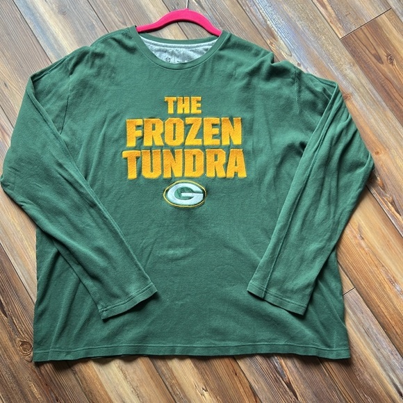 XXL Nike Green Bay Packers Green Thermal Long Sleeve - Picture 7 of 9